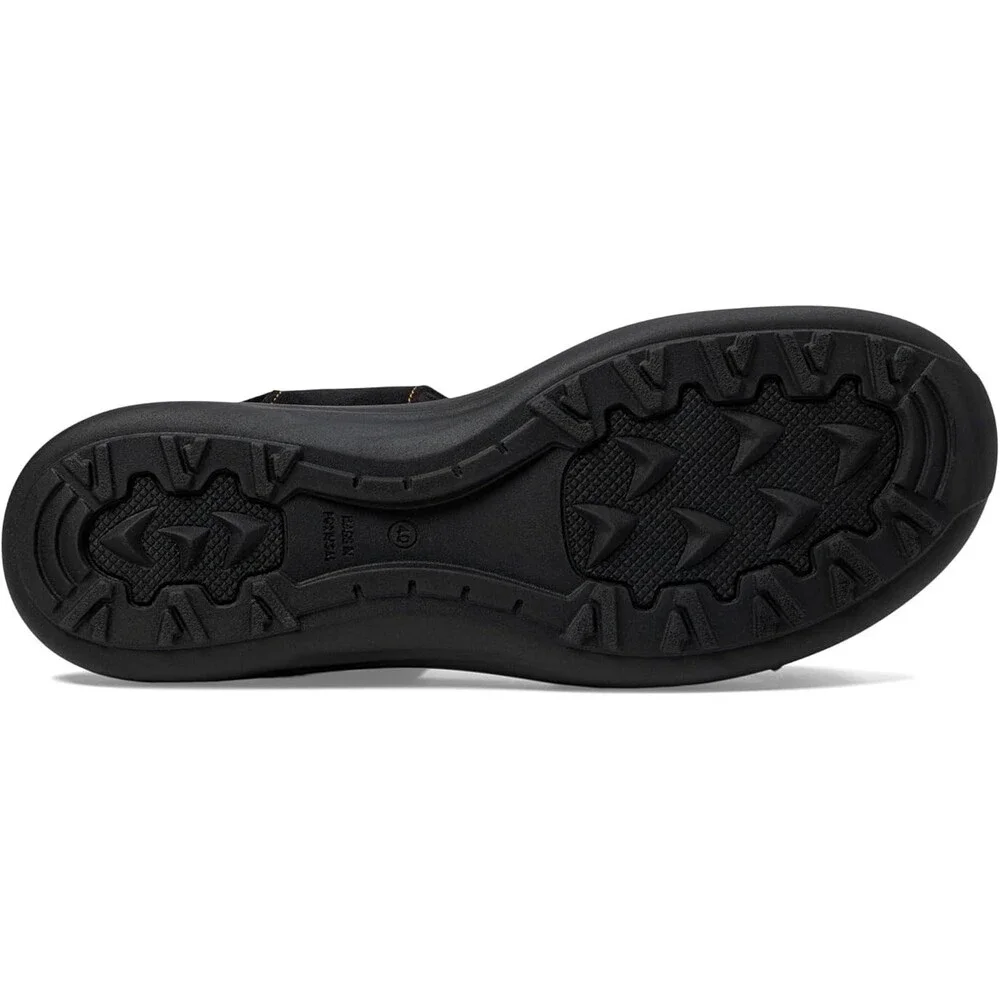 Arcopedico Corbett Sandals Women's 10.5 Black Round Toe Adjustable Strap ZAP1344